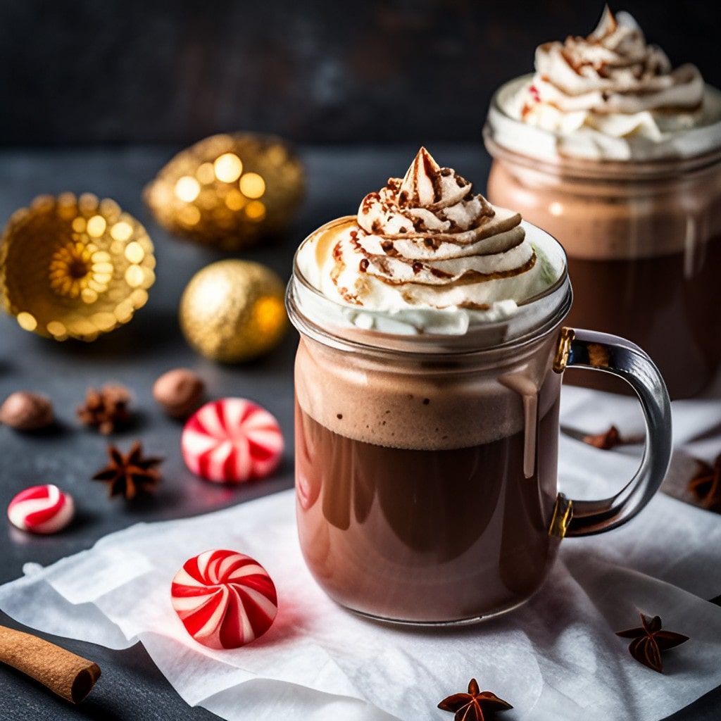Sip on Bliss The Ultimate Peppermint Mocha Recipe Skinny Mixes UK