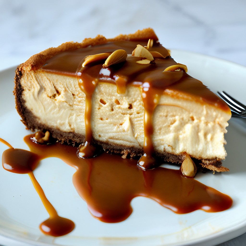 Salted Caramel Cheesecake Made Easy SMUK Recipes Skinny Mixes UK