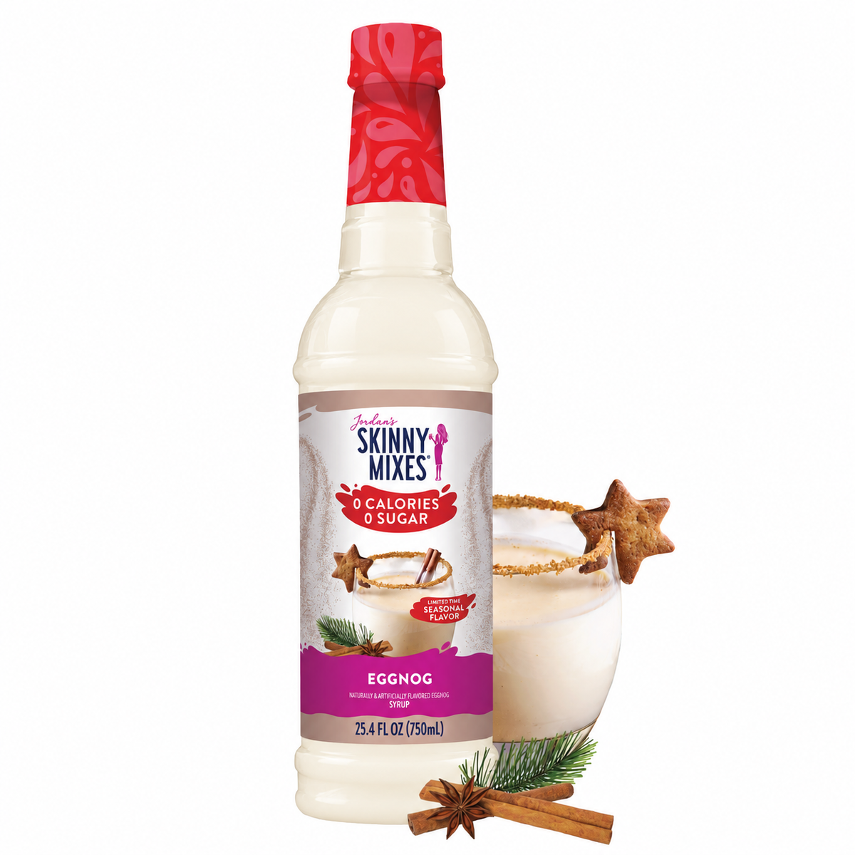 Skinny Sugar Free Egg Nog Syrup 750ml – Skinny Mixes UK
