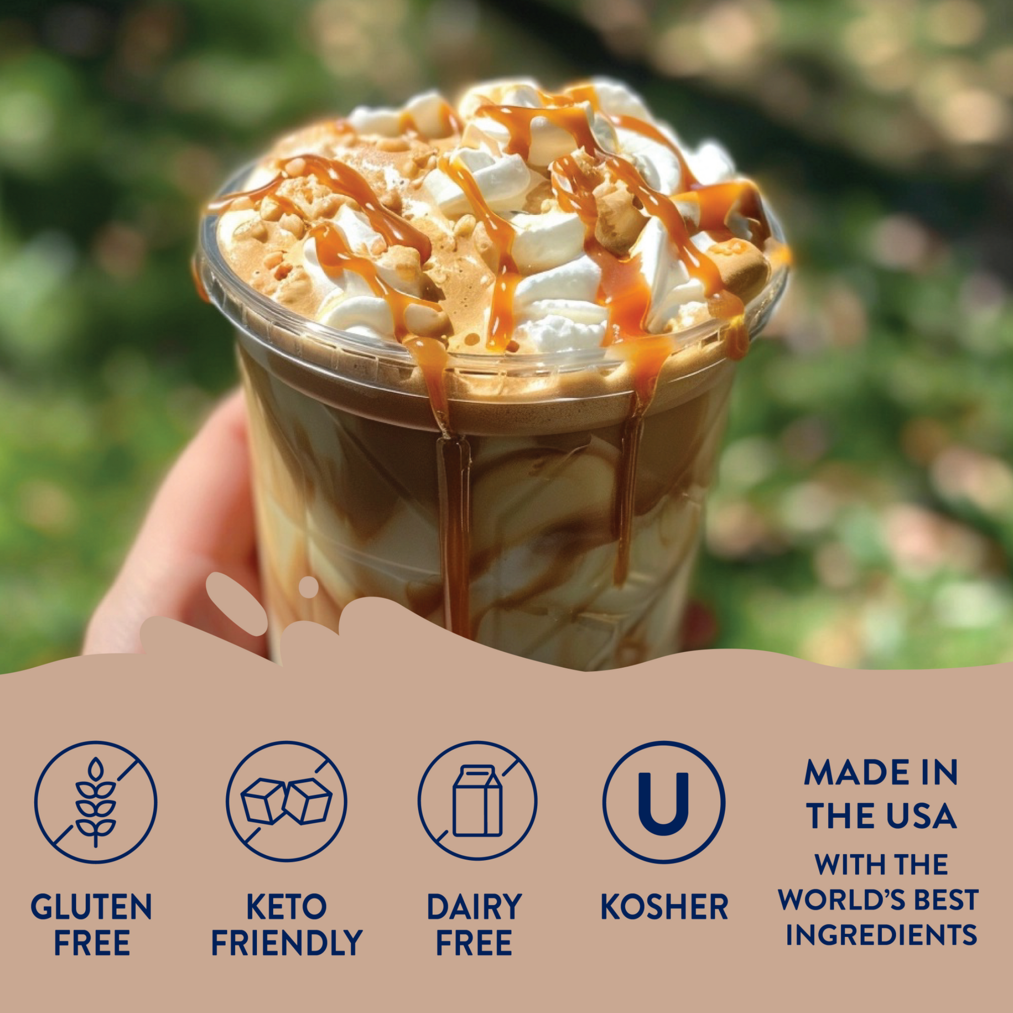 Sugar Free Salted Caramel Syrup