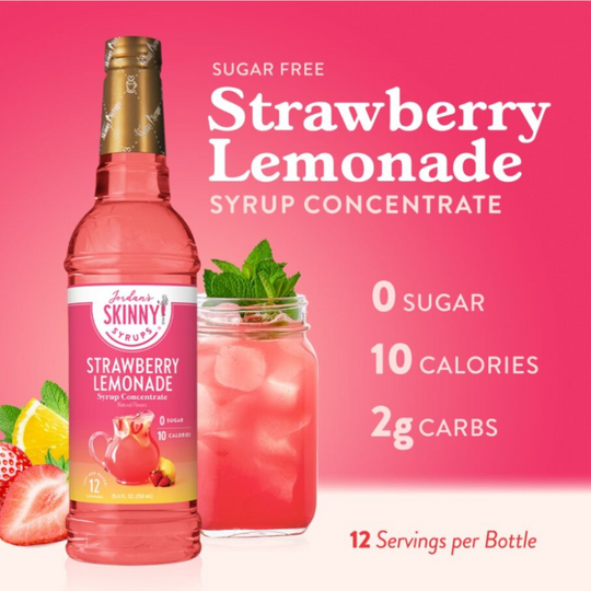 Sugar Free Strawberry Lemonade Concentrate