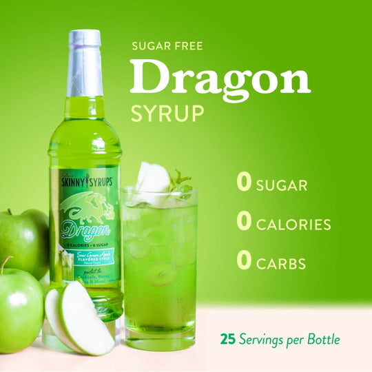 Sugar Free Dragon™- Sour Green Apple Syrup