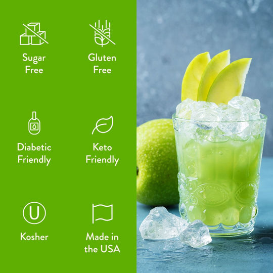 Sugar Free Dragon™- Sour Green Apple Syrup