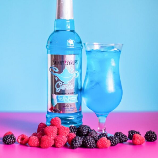 Sugar Free Genie™- Sugar Free Sour Blue Raspberry Syrup