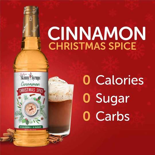 Sugar Free Cinnamon Christmas Spice Syrup 0 calories 0 Sugar 0 Carbs